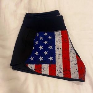 Bornprimitive Patriotic Shorts